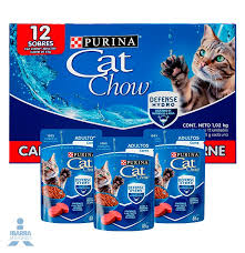 CAJA POUCH CAT CHOW CARNE 12PZ(85G)