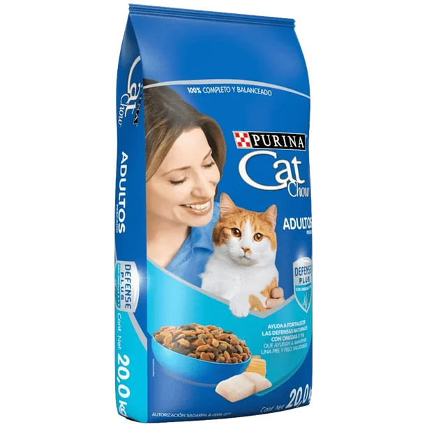 CAT CHOW ADULTOS PESCADO 20KG